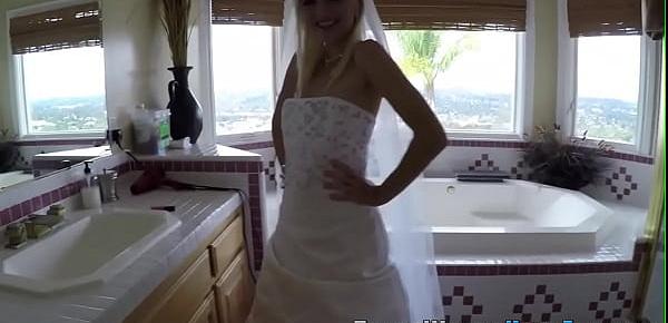  Teen bride eaten out and fucked in real group